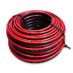 6 Gauge Dual Conductor Copper Wire - 100' Red/Black Booster Cable MADE IN USA